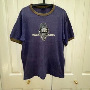 Vintage Yasa Men Graphic T-Shirt with Speak Your Mind Design L